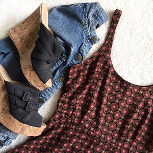 Bar III Medallion Print Sundress